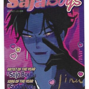 KAYOU KPop Demon Hunters Energy Edition Jinu UR KPDH01-UR-009 Foil NM