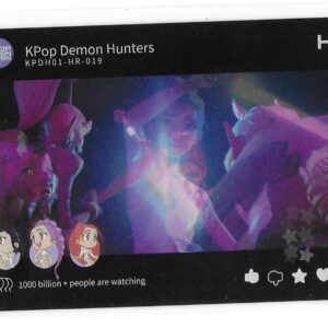 KAYOU KPop Demon Hunters Energy Edition HR KPDH01-HR-019 Foil NM