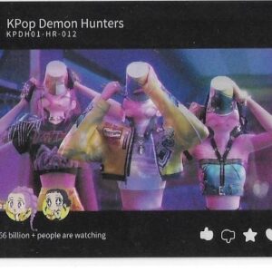 KAYOU KPop Demon Hunters Energy Edition HR KPDH01-HR-012 Foil NM