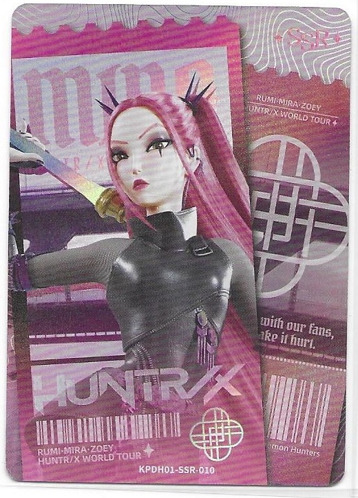 KAYOU KPop Demon Hunters Energy Edition Mira SSR KPDH01-SSR-010 Foil NM